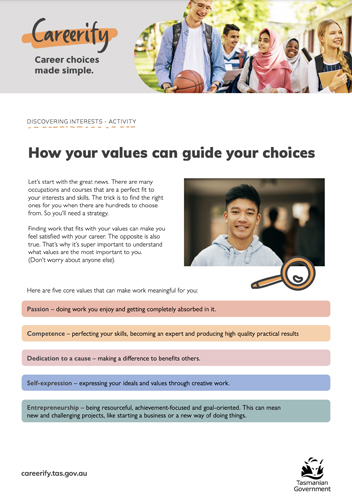 How your values can guide your choices